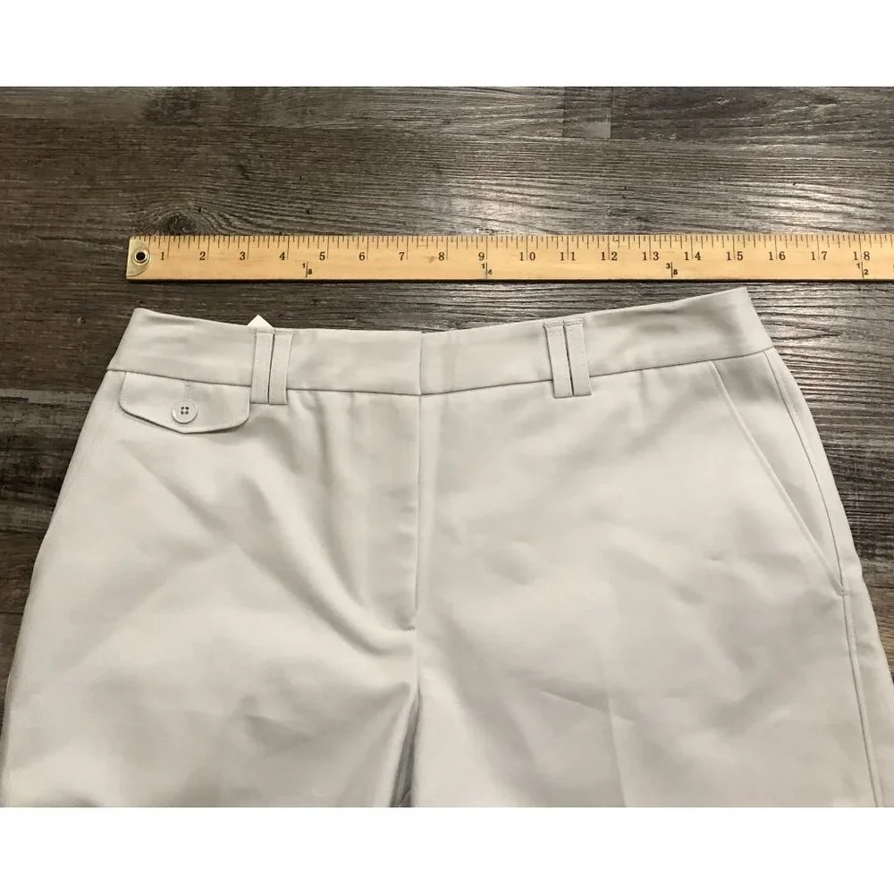 White House Black Market Size 6 Gray Casual Shorts 5" New with Tags - Picture 5 of 7